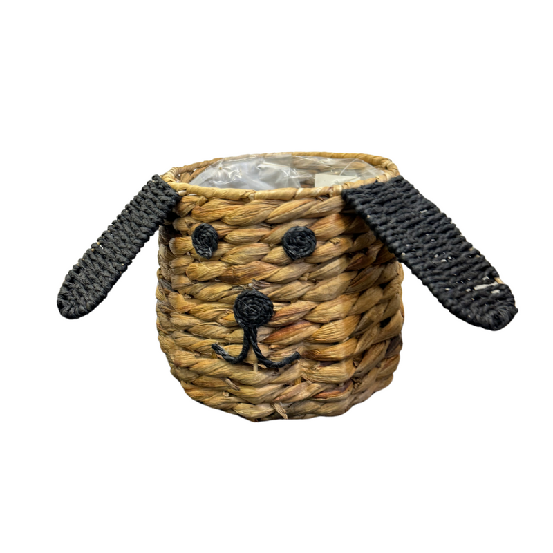 Handgeflochtener Korb „Hund“