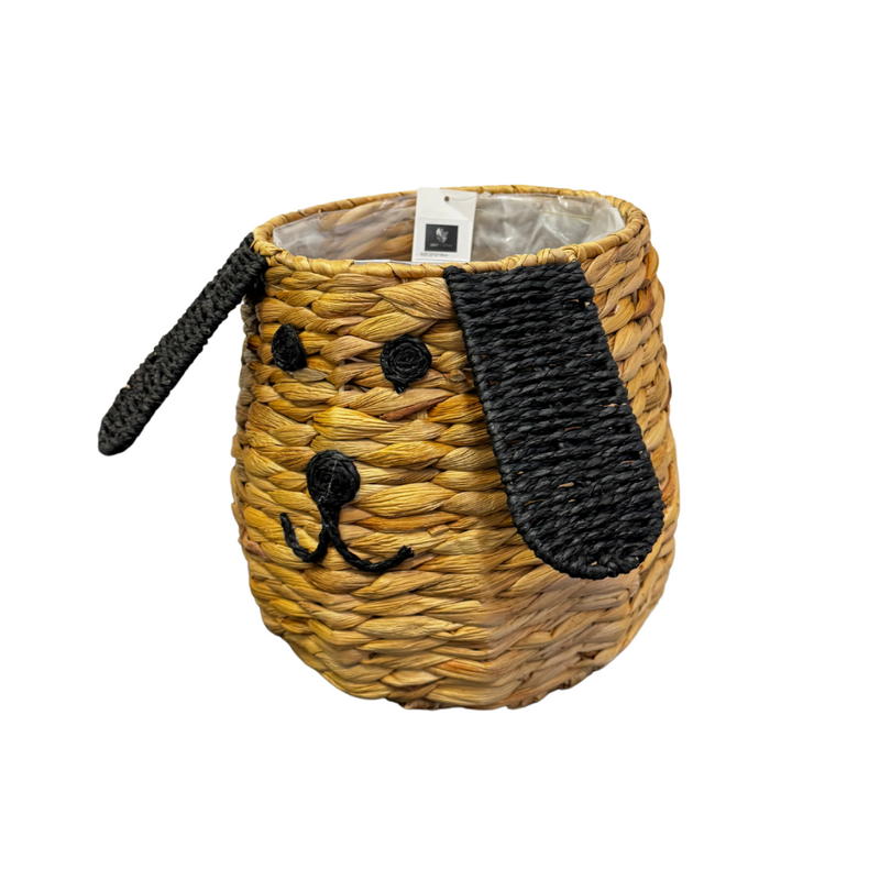 Handgeflochtener Korb „Hund“
