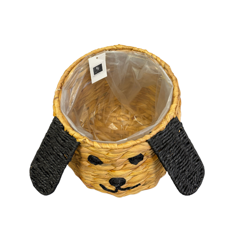 Handgeflochtener Korb „Hund“